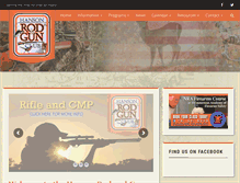 Tablet Screenshot of hansonrodandgunclub.com